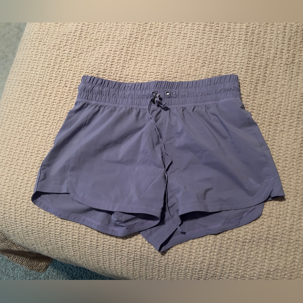 adidas Women's Lavender Athletic Shorts